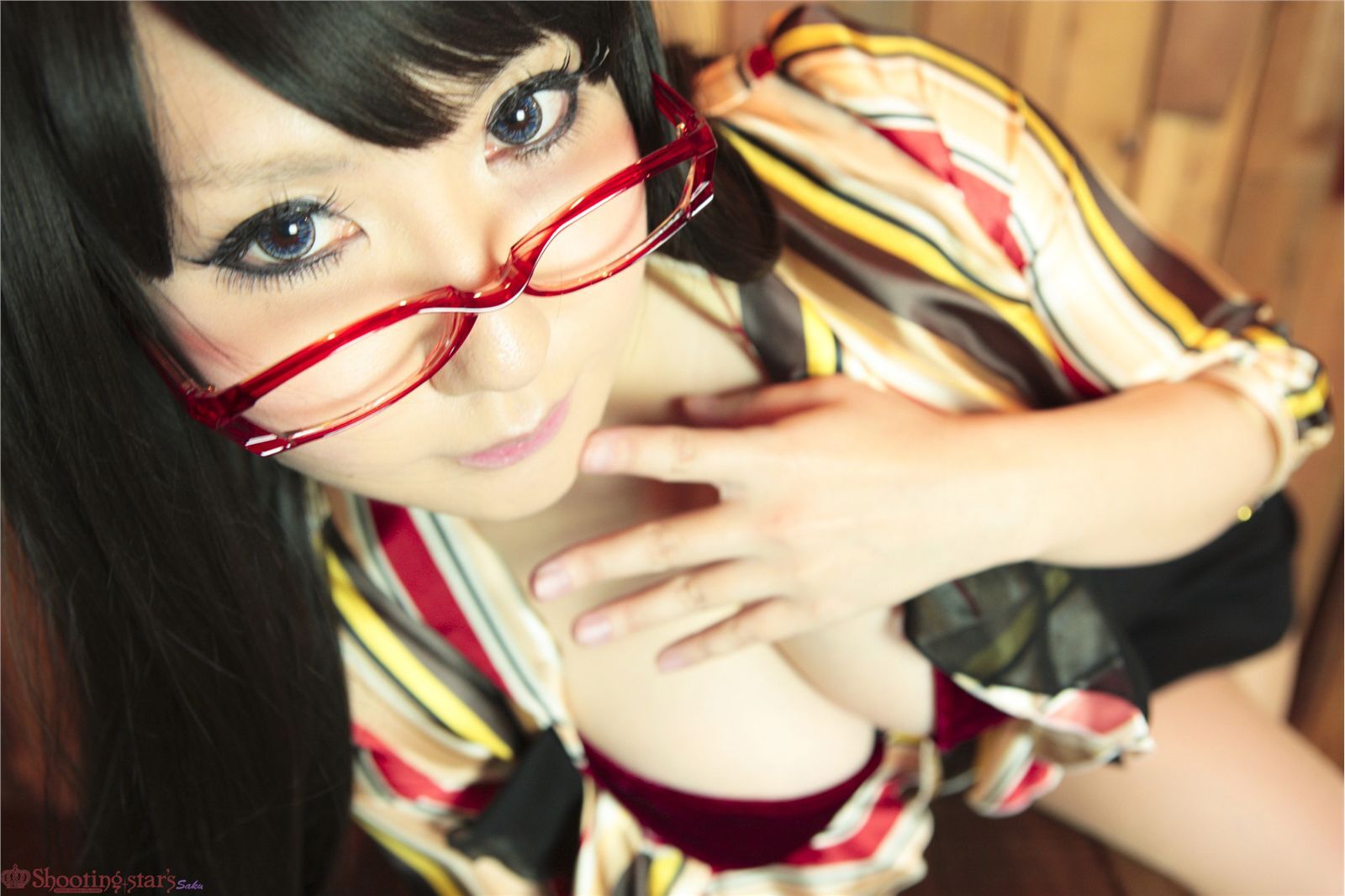 [Cosplay] Big Boobs Hot Secretary Cosplay Set 1